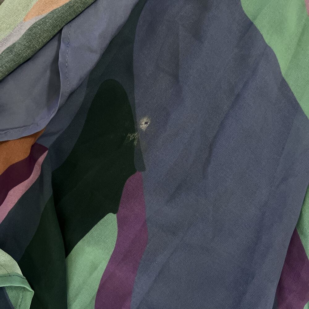 Anthropologie Hutch Abstract Wrap Maxi Dress XS Boho Wedding Guest Formal Event - Picture 12 of 15